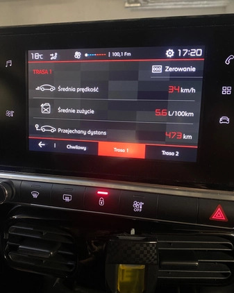 Citroen C4 Cactus cena 50999 przebieg: 54000, rok produkcji 2018 z Warszawa małe 301
